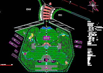 某公園綠化設計圖紙免費下載 園林綠化設計、施工與養護全解析